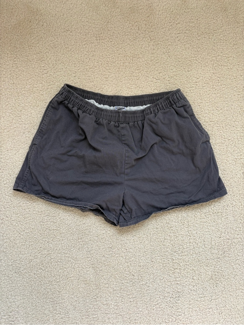 Vintage Athletic Dunlop retro lined sporty shorts 3” inseam sz L, pockets tennis